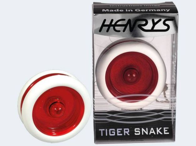 Bild von Henrys Yo-Yo Tiger weiß-rot - A00030-0103