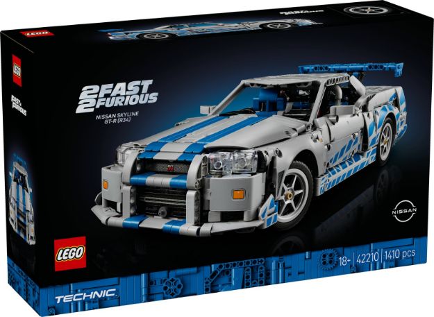Bild von LEGO® Technic - 42210 2 Fast 2 Furious Nissan Skyline GT-R (R34) Flitzer