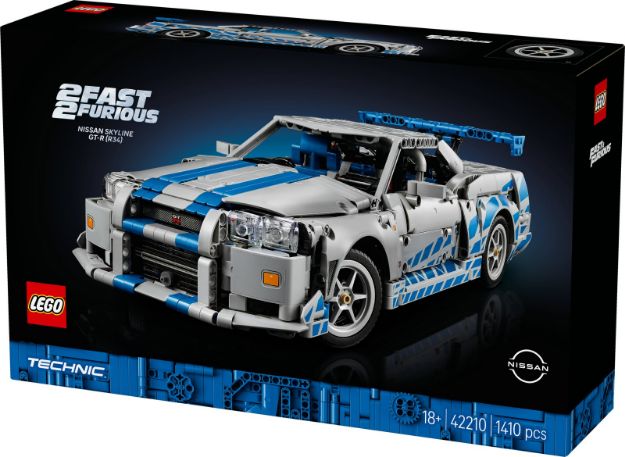 Bild von LEGO® Technic - 42210 2 Fast 2 Furious Nissan Skyline GT-R (R34) Flitzer