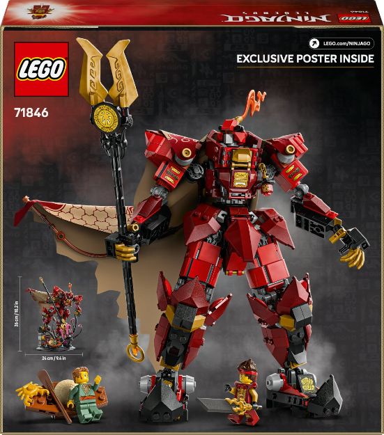 Bild von LEGO® NINJAGO - 71846 Der Feuerritter-Mech