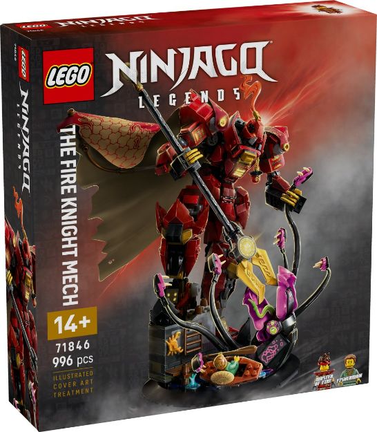 Bild von LEGO® NINJAGO - 71846 Der Feuerritter-Mech