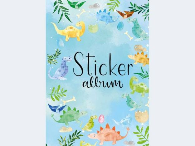 Bild von Stickerbuch A5 Dinos - 57793