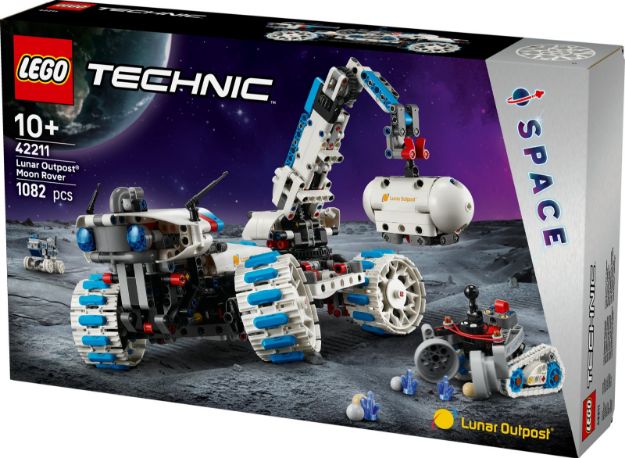 Bild von LEGO® Technic - 42211 Lunar Outpost™ Mondrover-Raumfahrzeug