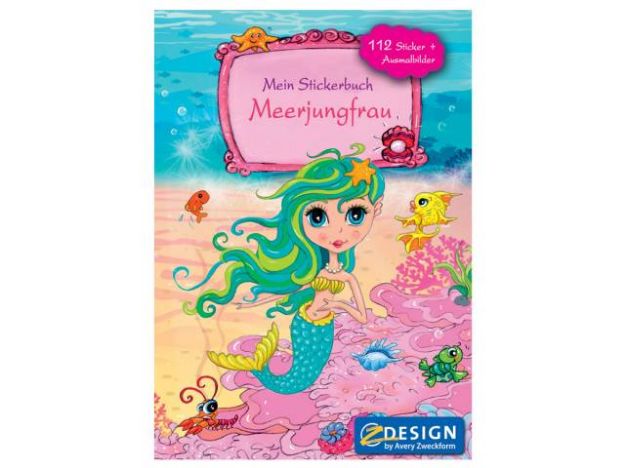 Bild von Stickerbuch A5 Meerjungfr Meerjungfrau - 57796