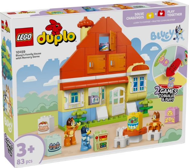 Bild von LEGO® DUPLO® Bluey - 10459 Blueys Familienhaus mit Memory-Spiel