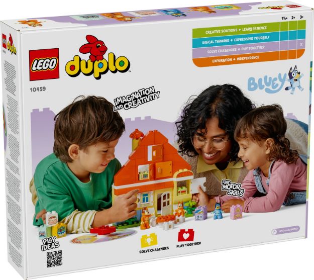 Bild von LEGO® DUPLO® Bluey - 10459 Blueys Familienhaus mit Memory-Spiel