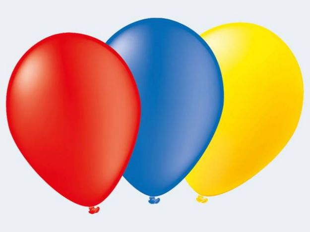 Bild von 8 Luftballon bunt 30cm - 12037