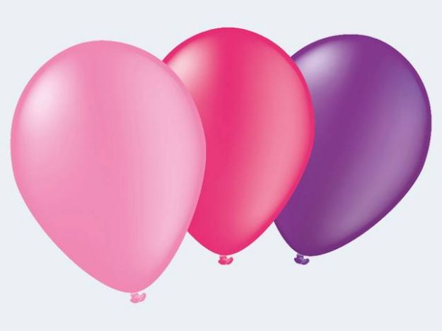 Bild von 8 Luftballon "Girls" 30cm - 12041