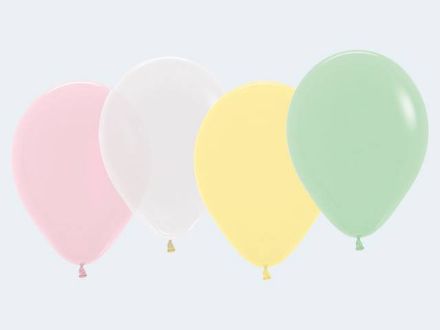 Zeige Details für 18 Luftballon pastell 30cm bunt - 12155 Bild von 18 Luftballon pastell 30cm bunt - 12155