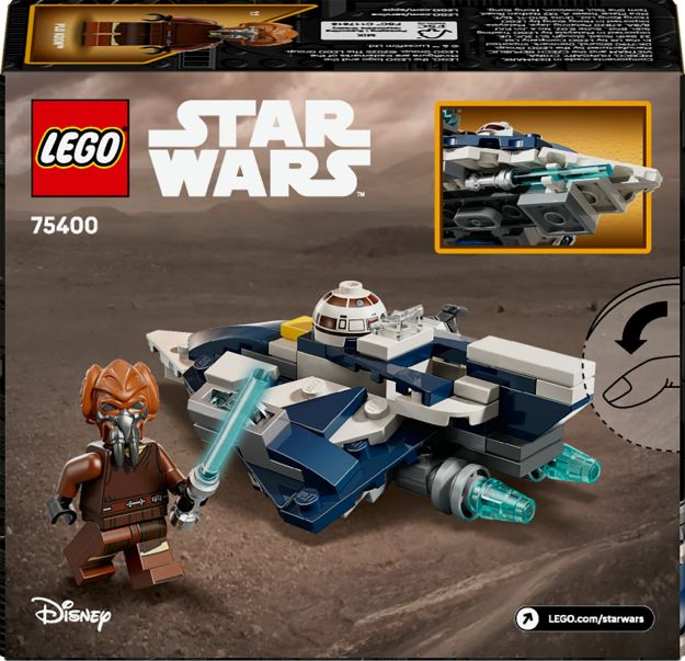 Bild von LEGO® Star Wars™ - 75400 Plo Koons Jedi Starfighter™ Microfighter
