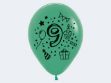 Bild von 7 Luftballon "9" bunt 30cm - 12419