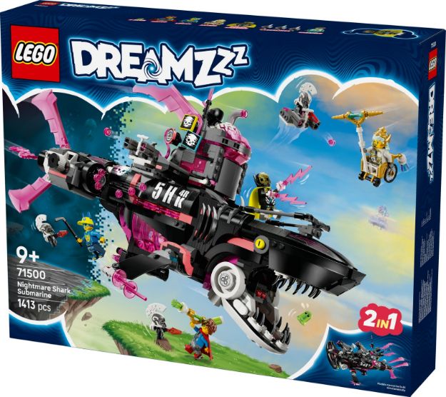 Bild von LEGO® DREAMZzz - 71500 Albtraumhai-U-Boot