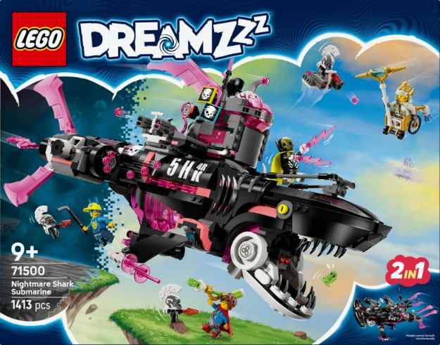 Bild von LEGO® DREAMZzz - 71500 Albtraumhai-U-Boot