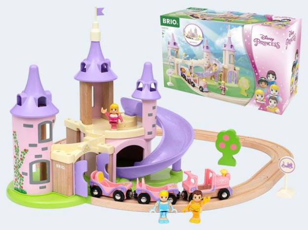 Bild von BRIO Disney Princess Traumschloss Eisenbahn-Set - 63331200