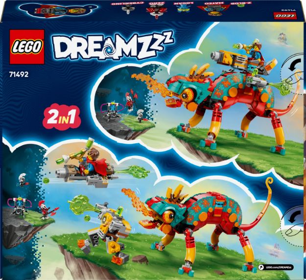 Bild von LEGO® DREAMZzz - 71492 Mateos Feuer-Chamäleon