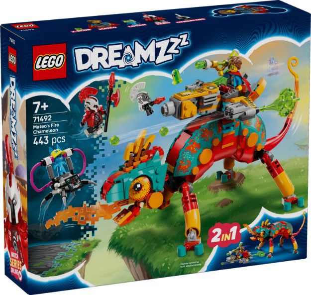 Bild von LEGO® DREAMZzz - 71492 Mateos Feuer-Chamäleon