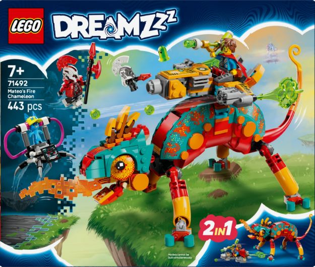 Bild von LEGO® DREAMZzz - 71492 Mateos Feuer-Chamäleon