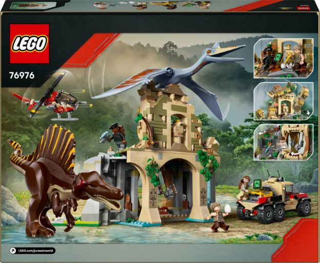 Bild von LEGO® Jurassic World™ - 76976 Spinosaurier & Quetzalcoatlus: Hubschrauber-Einsatz