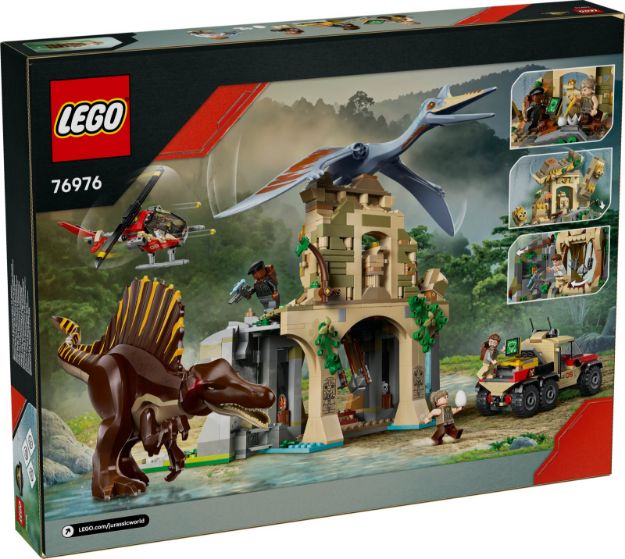 Bild von LEGO® Jurassic World™ - 76976 Spinosaurier & Quetzalcoatlus: Hubschrauber-Einsatz