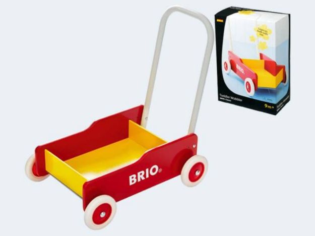 Bild von BRIO Lauflernwagen 45cm rot/gelb - 31350