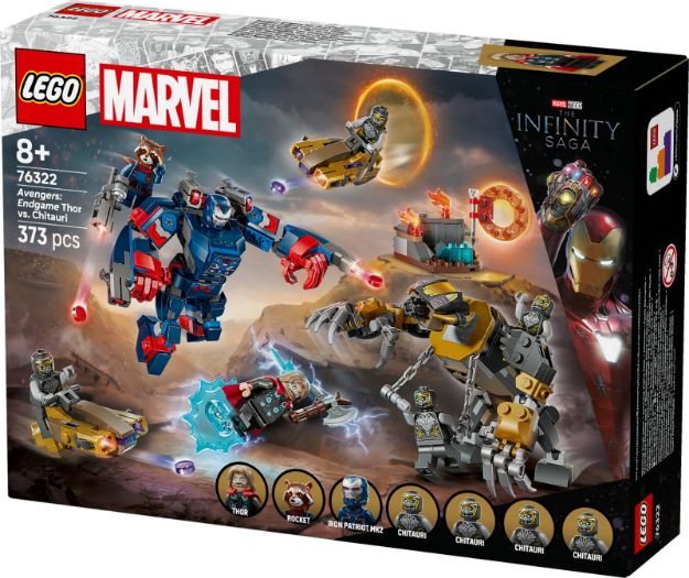 Bild von LEGO® Marvel Super Heroes™ - 76322 Avengers: Endgame Thor vs. Chitauri