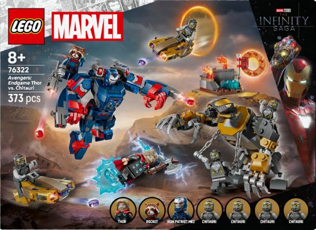 Bild von LEGO® Marvel Super Heroes™ - 76322 Avengers: Endgame Thor vs. Chitauri