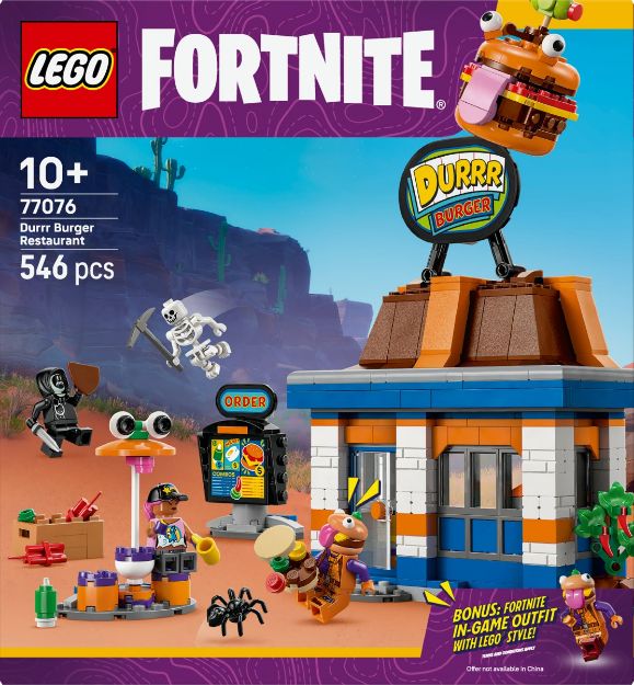 Bild von LEGO® Fortnite - 77076 Durrr Burger Restaurant