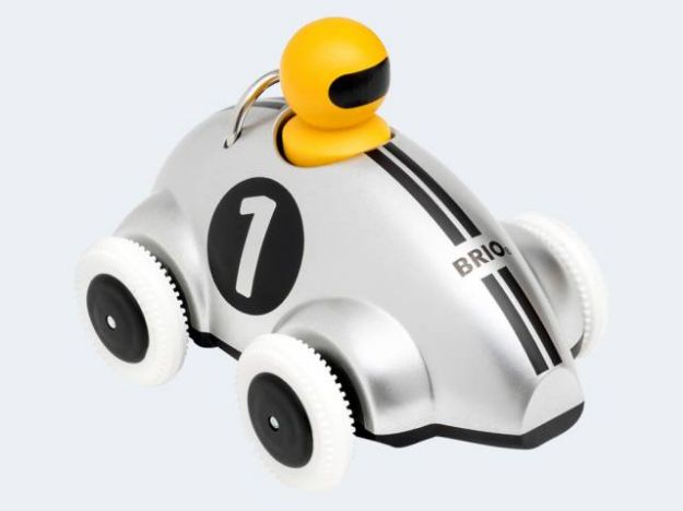 Bild von BRIO Push & Go Rennwagen Silber Edition - 30232