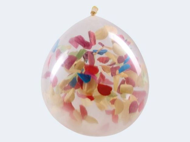 Bild von 9 Luftballon Konfetti 28cm - 12825