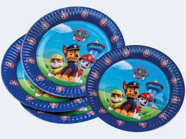 Bild von 6 Papp-Teller Paw Patrol 23cm - 19700