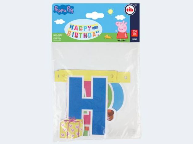 Bild von Girlande Peppa-Pig L:1,4m - 19843