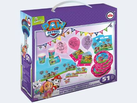 Zeige Details für Party-Koffer Pow Patrol Mädchen 51-tlg. - 19719 Bild von Party-Koffer Pow Patrol Mädchen 51-tlg. - 19719