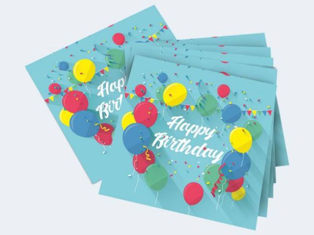 Bild von 20 Servietten Happy Birthday 33x33cm 3-lagig - 19942