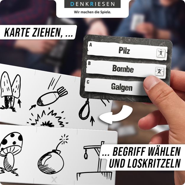 Bild von PARTYFIEBER - KRITZELSCHLACHT® "Das gnadenlose Partyspiel" - PF1002