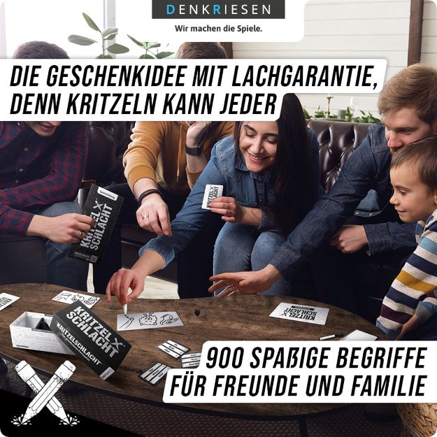 Bild von PARTYFIEBER - KRITZELSCHLACHT® "Das gnadenlose Partyspiel" - PF1002