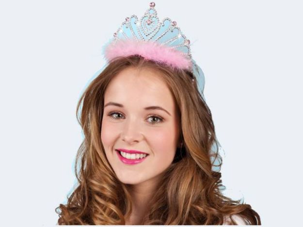 Bild von Krone silber/rosa Jasmine - 44076