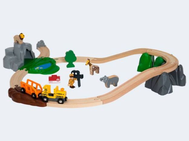 Bild von BRIO Bahn Safari Set groß - 33960