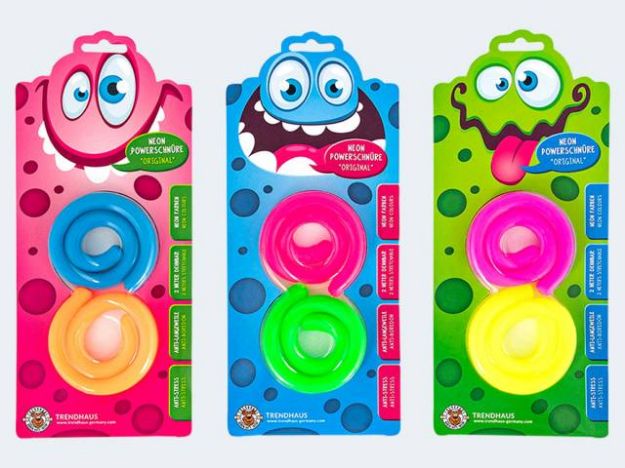 Bild von Powerschnüre Neon 2er Set Little Monster - 956415