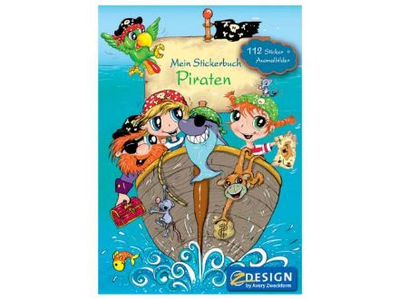 Zeige Details für Stickerbuch A5 Pirat - 57797 Bild von Stickerbuch A5 Pirat - 57797