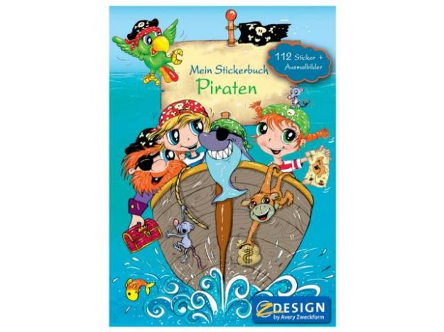Bild von Stickerbuch A5 Pirat - 57797