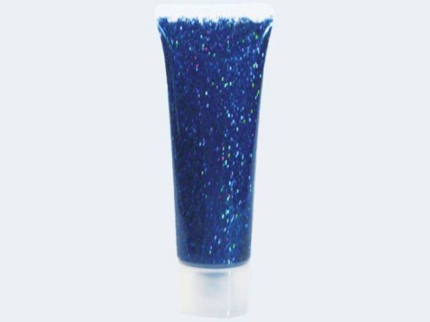 Bild von Schmink-Gel Glitter blau 18ml - 907030