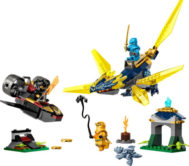 Bild von LEGO® Ninjago 71798 Duell zwischen Nya und Arins Babydrachen, seltenes Set