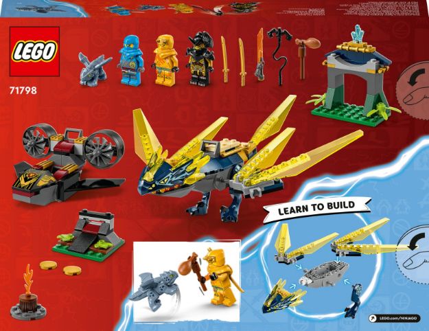 Bild von LEGO® Ninjago 71798 Duell zwischen Nya und Arins Babydrachen, seltenes Set