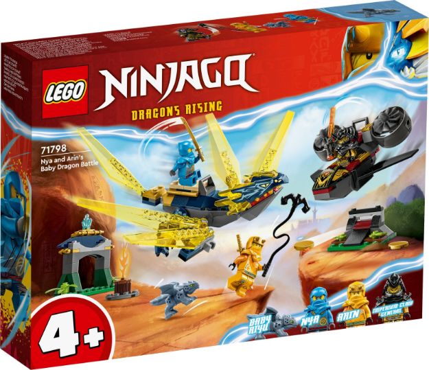 Bild von LEGO® Ninjago 71798 Duell zwischen Nya und Arins Babydrachen, seltenes Set