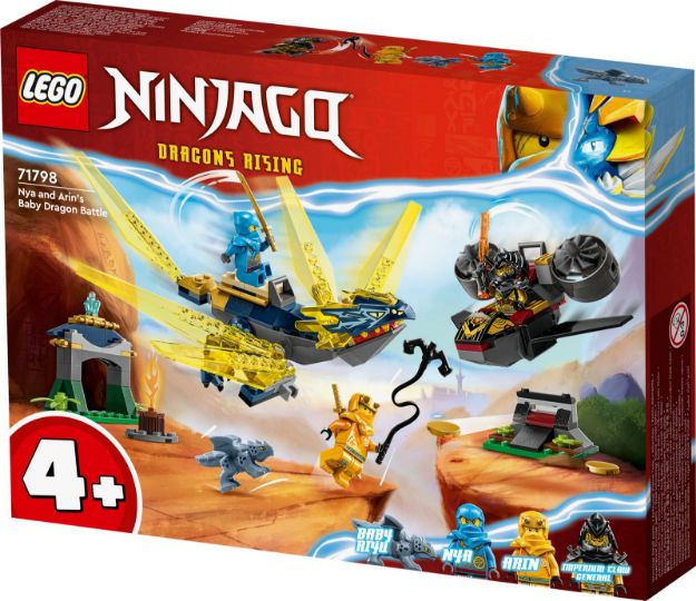 Bild von LEGO® Ninjago 71798 Duell zwischen Nya und Arins Babydrachen, seltenes Set