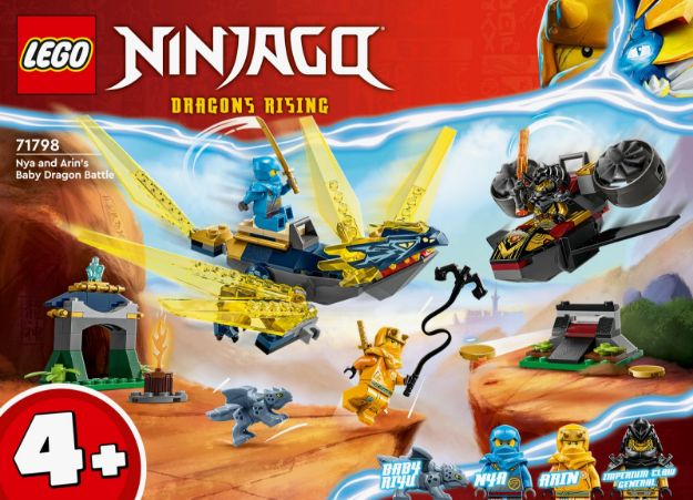 Bild von LEGO® Ninjago 71798 Duell zwischen Nya und Arins Babydrachen, seltenes Set
