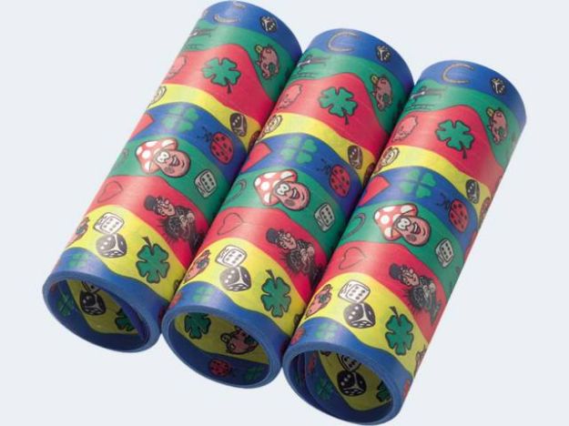 Bild von 3x 18 Luftschlangen 4/18 Glückssymbole 4m - 14284