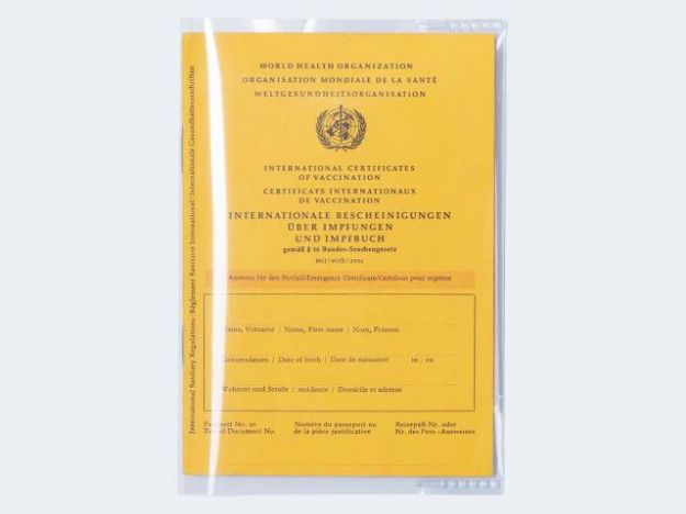 Bild von Klapphülle f. alten Impfpass - Eine Verkaufseinheit = 10 Stück - 1365