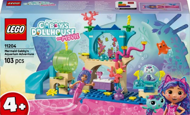 Bild von LEGO® Gabby's Dollhouse - 11204 Meerjungfrau Gabbys Aquarium Abenteuer