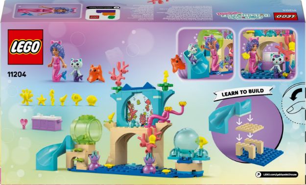 Bild von LEGO® Gabby's Dollhouse - 11204 Meerjungfrau Gabbys Aquarium Abenteuer